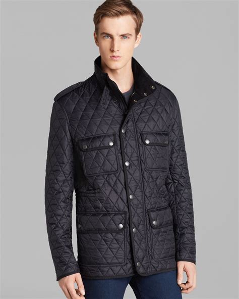 burberry brit mens quilted jacket